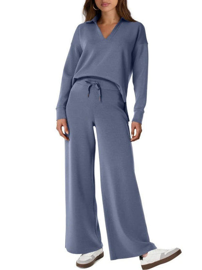 Lounge Set | Half-Zip | Wide Leg | Tracksuit | Women'S Loungewear